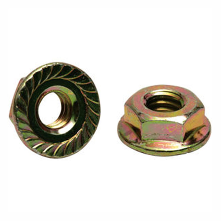 hex serrated flange nut
